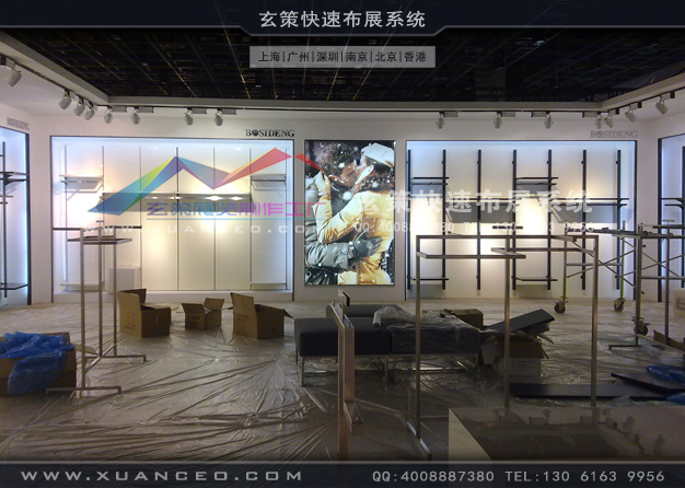 波司登4800㎡展厅装修 气象与工艺的非凡对话