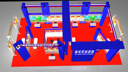 【新国际科技展览会 40平方展位咨询 展商展位搭建工厂】价格,厂家,图片,展位摊位搭建,上海宝成会展服务-